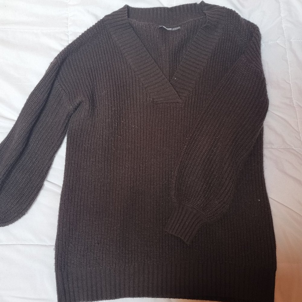 Sweater dress - Black